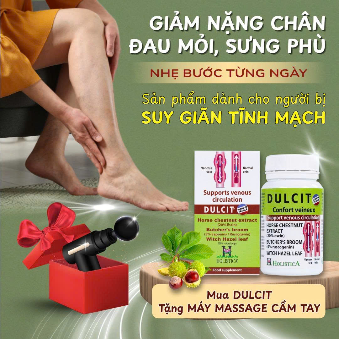 Dulcit đẩy lùi suy giãn tĩnh mạch – Website chính thức